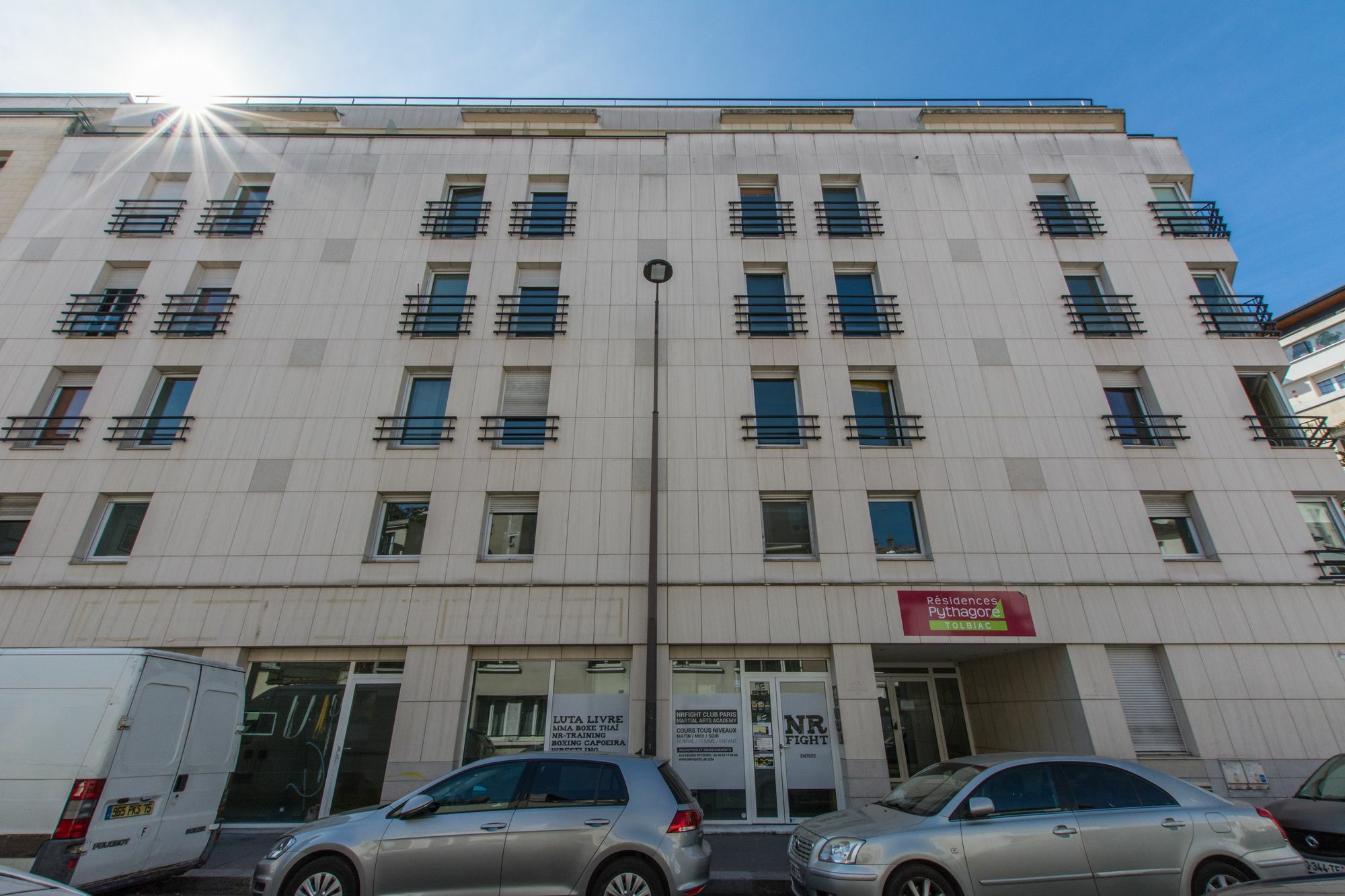Apparthotel Pythagore Tolbiac París Exterior foto